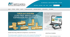 Desktop Screenshot of matco-norca.com