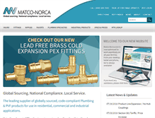 Tablet Screenshot of matco-norca.com